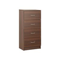 Cómoda Stanford 4 Cajones Chocolate