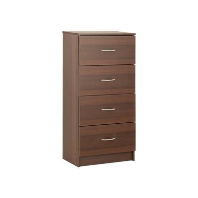 Imagen 1 del producto Cómoda Stanford 4 Cajones Chocolate