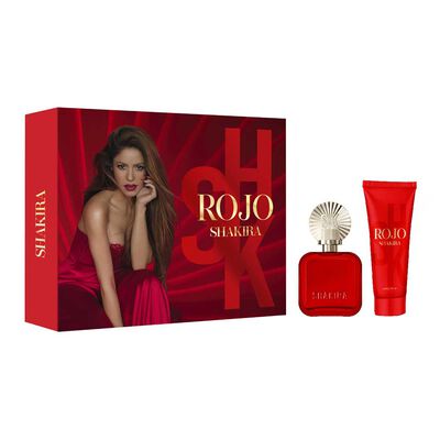 Set Regalo Shakira Perfume Mujer Rojo EDP 50ml + Body Lotion 75ml