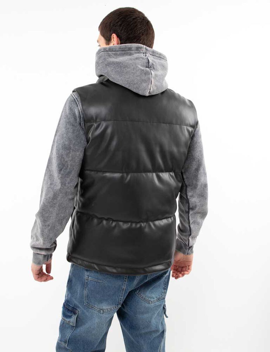 Chaqueta Ecocuero Sin Mangas Hombre Fiorucci