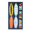 Toalla de Playa Velour Casanova Surf 75 x 150 cm