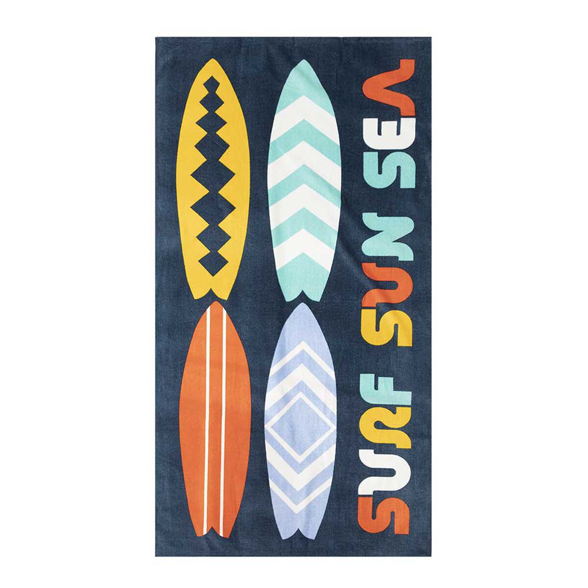 Toalla de Playa Velour Casanova Surf 75 x 150 cm