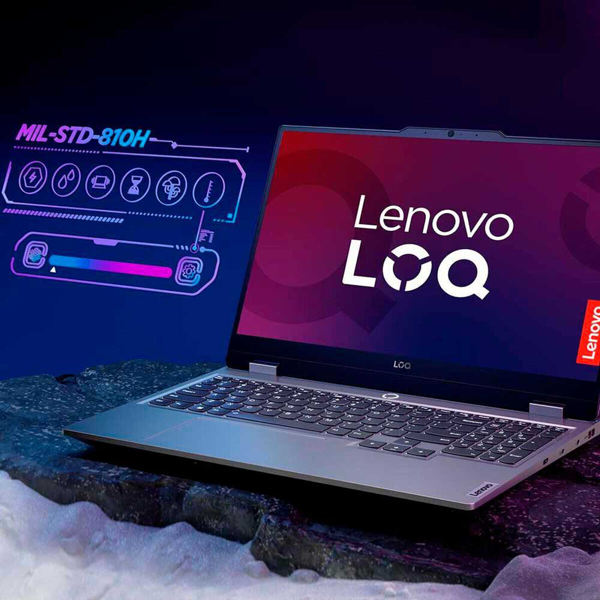 Notebook Gamer Lenovo LOQ Core i5 8GB 512GB SSD 15,6" NVIDIA RTX2050