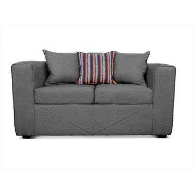 Imagen 1 del producto Sofá Elegant Detail Santa Fe 2 Cuerpos Tela Gris