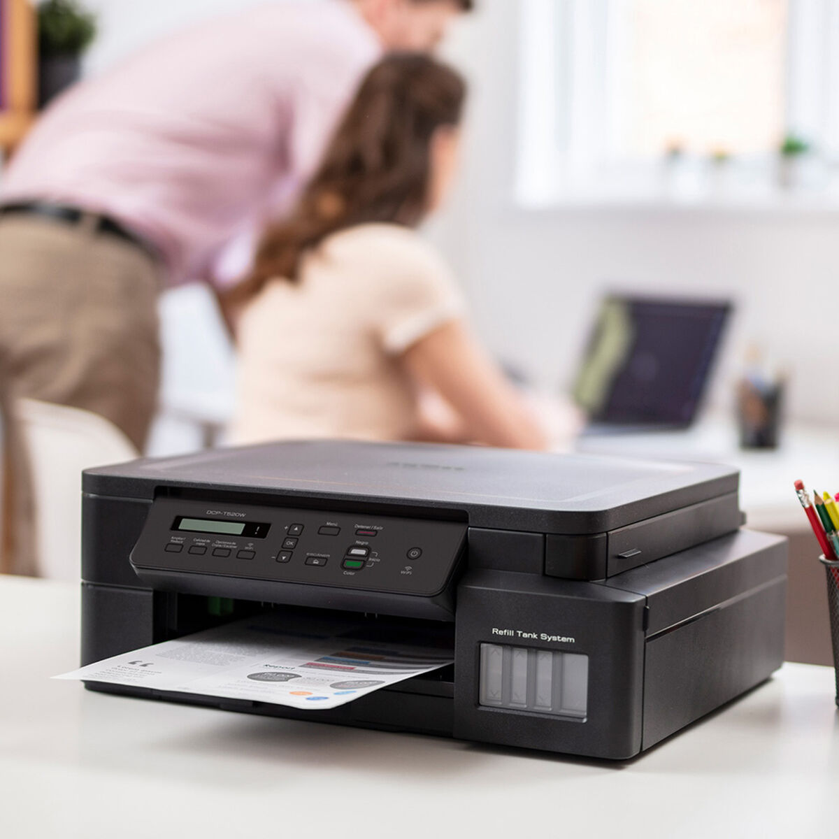 Multifuncional Brother Tinta Continua DCP-T520W Wi-Fi