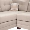 Sof&aacute; Seccional Izquierdo Living Factory Dubai 5 Cuerpos Beige