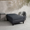 Cama Europea Celta 1,5 Plazas Black Elite