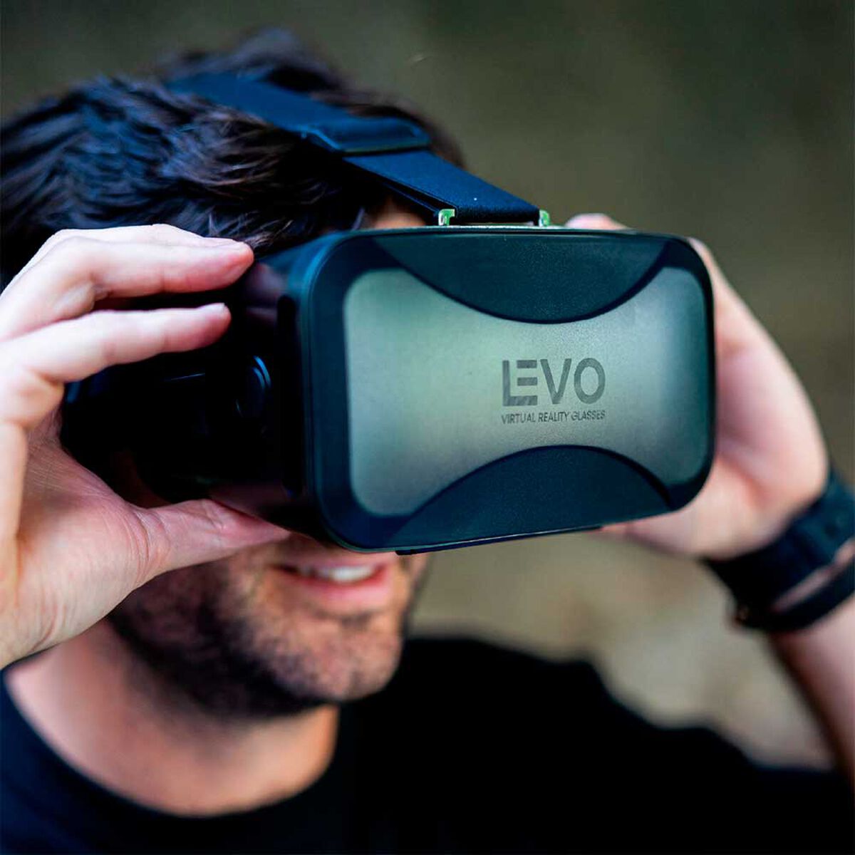 Kit Lentes de Realidad Virtual Levo Vr Box Ultra + Audífonos