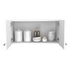 Mueble sobre Campana TuHome Manchester Blanco 2 Puertas