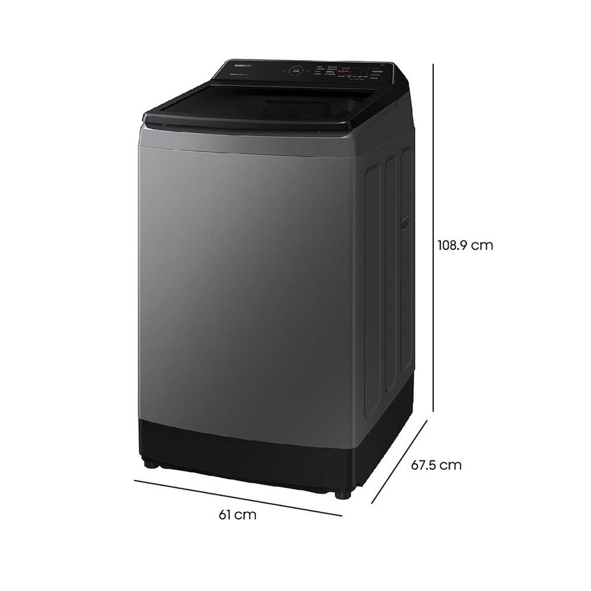 Lavadora Automática Samsung WA15CG5441BDZS 15 kg.
