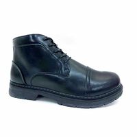 Botín de Vestir Hombre Soviet Negro