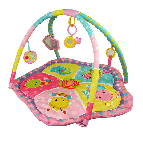 Gimnasio Estimulacion Bebe 3 Play Rosado Bebesit