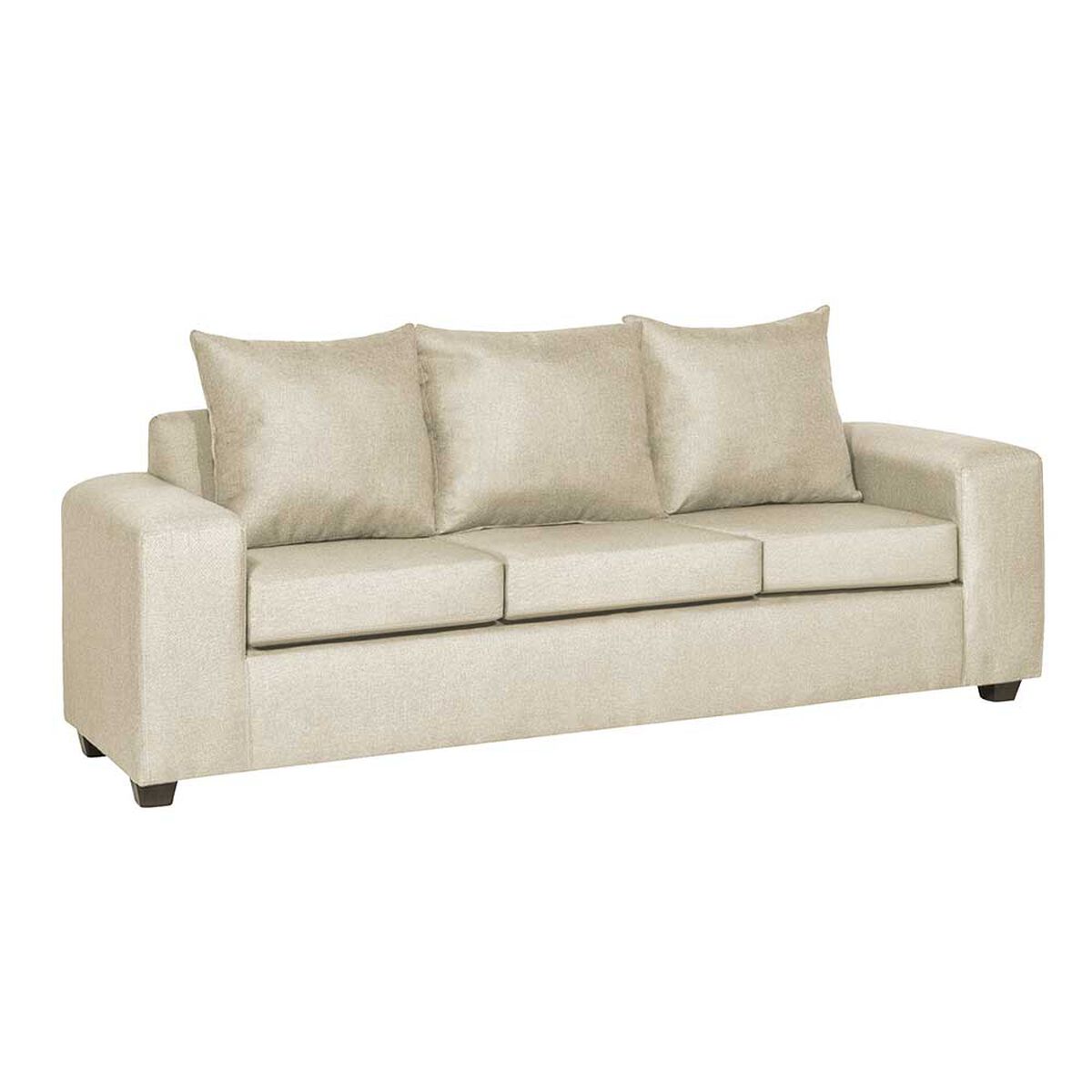 Sofá Innovamuebles Kahlo 3 Cuerpos Beige