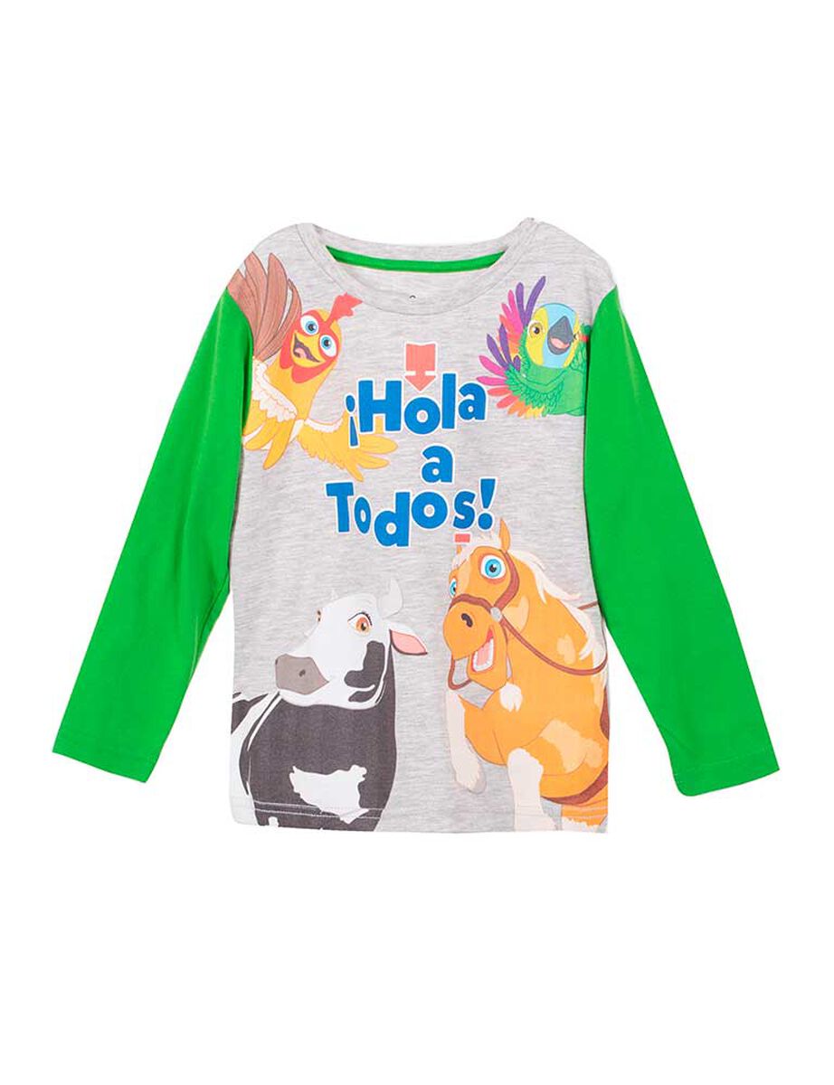 Polera de Algodón Bebo La Granja De Zenon