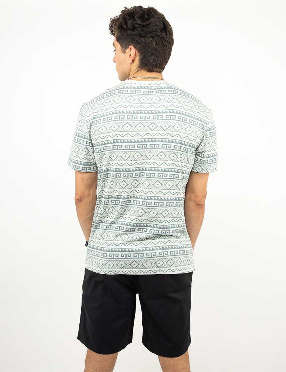 Polera Estampada Manga Corta Hombre Cutback