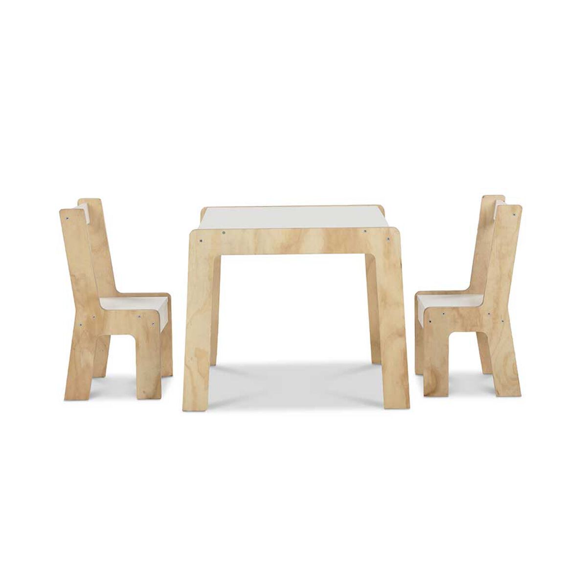 Mesa CIC Kids 2 Sillas Blanco