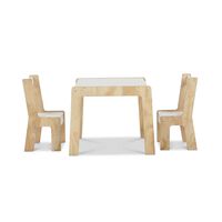 Mesa CIC Kids 2 Sillas Blanco