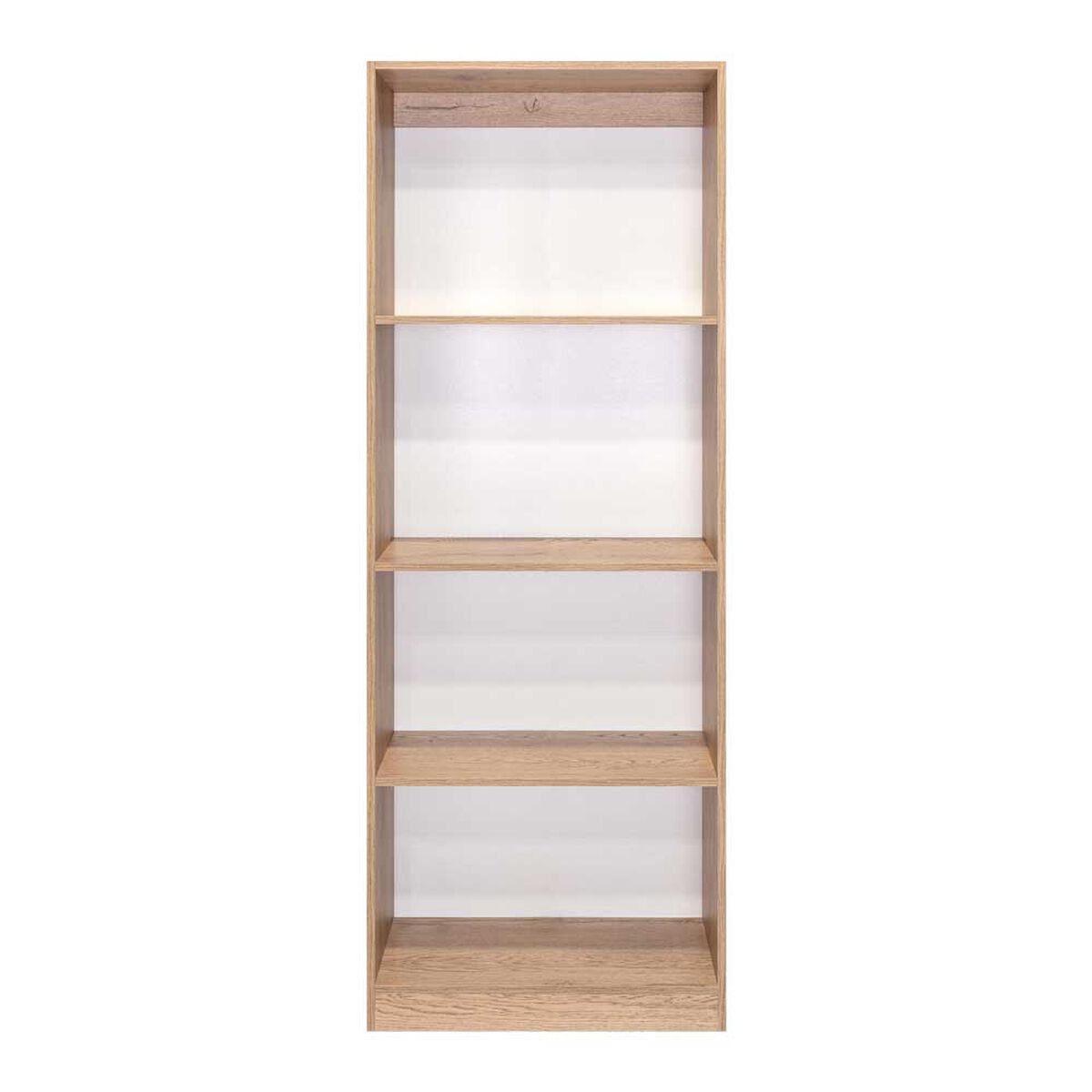Estante TuHome Home E1 Macadamia Cart&oacute;n Blanco