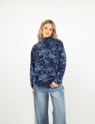 Imagen 1 del producto Polerón Mujer Icono Navy