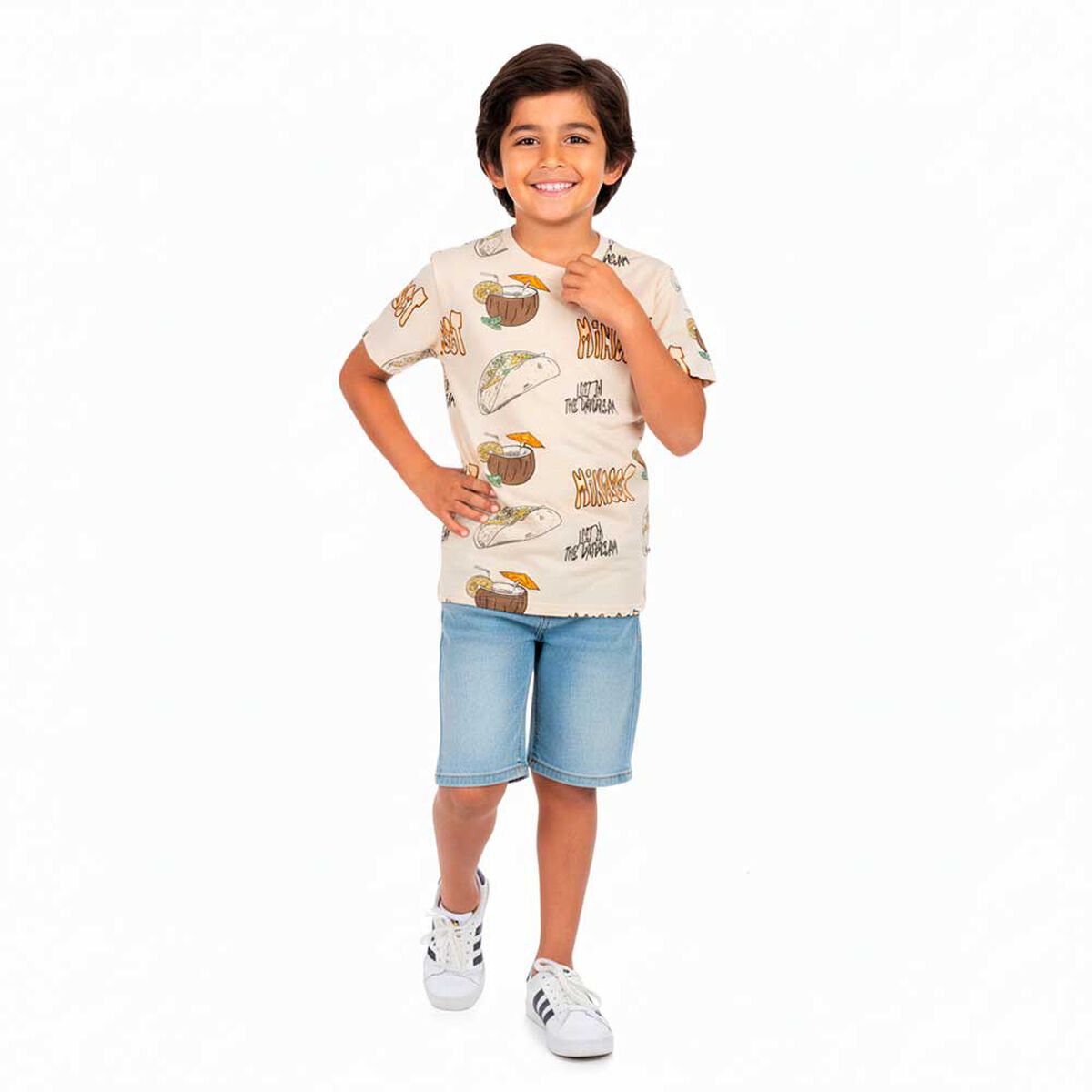 Polera Manga Corta Niño Cutback