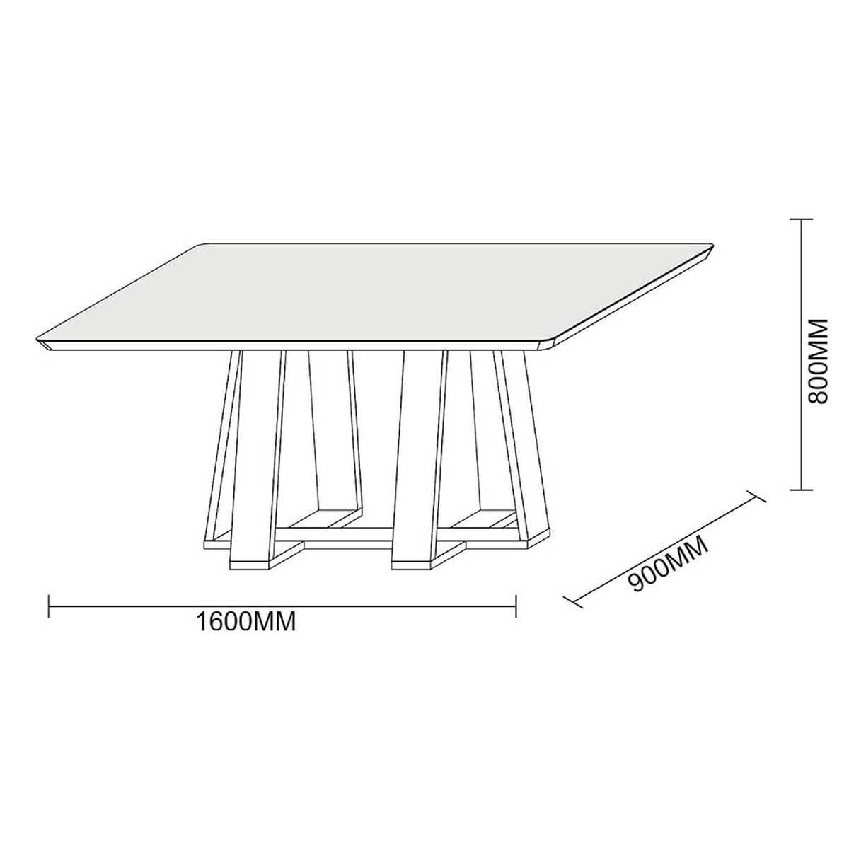 Juego de Comedor Jdo & Design Caroline Celeste 6 Sillas 