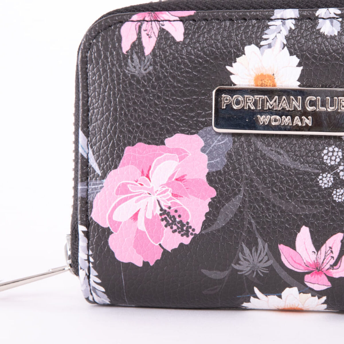 Billetera Ecocuero Negro Portman Club Woman