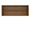 Mueble de Cocina Aereo Vekkahome Opie 3 Puertas Gris