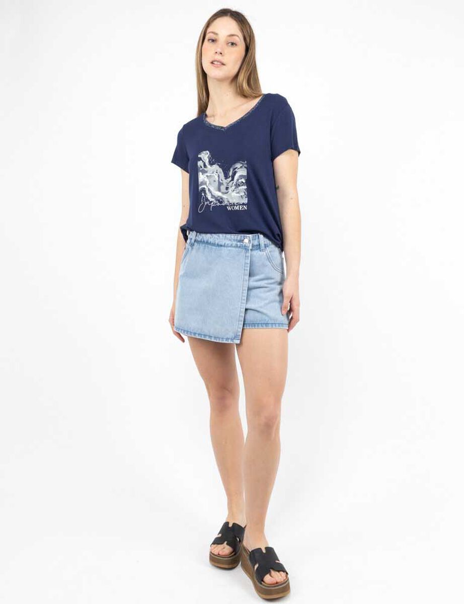 Falda Short Mini Mujer Zibel