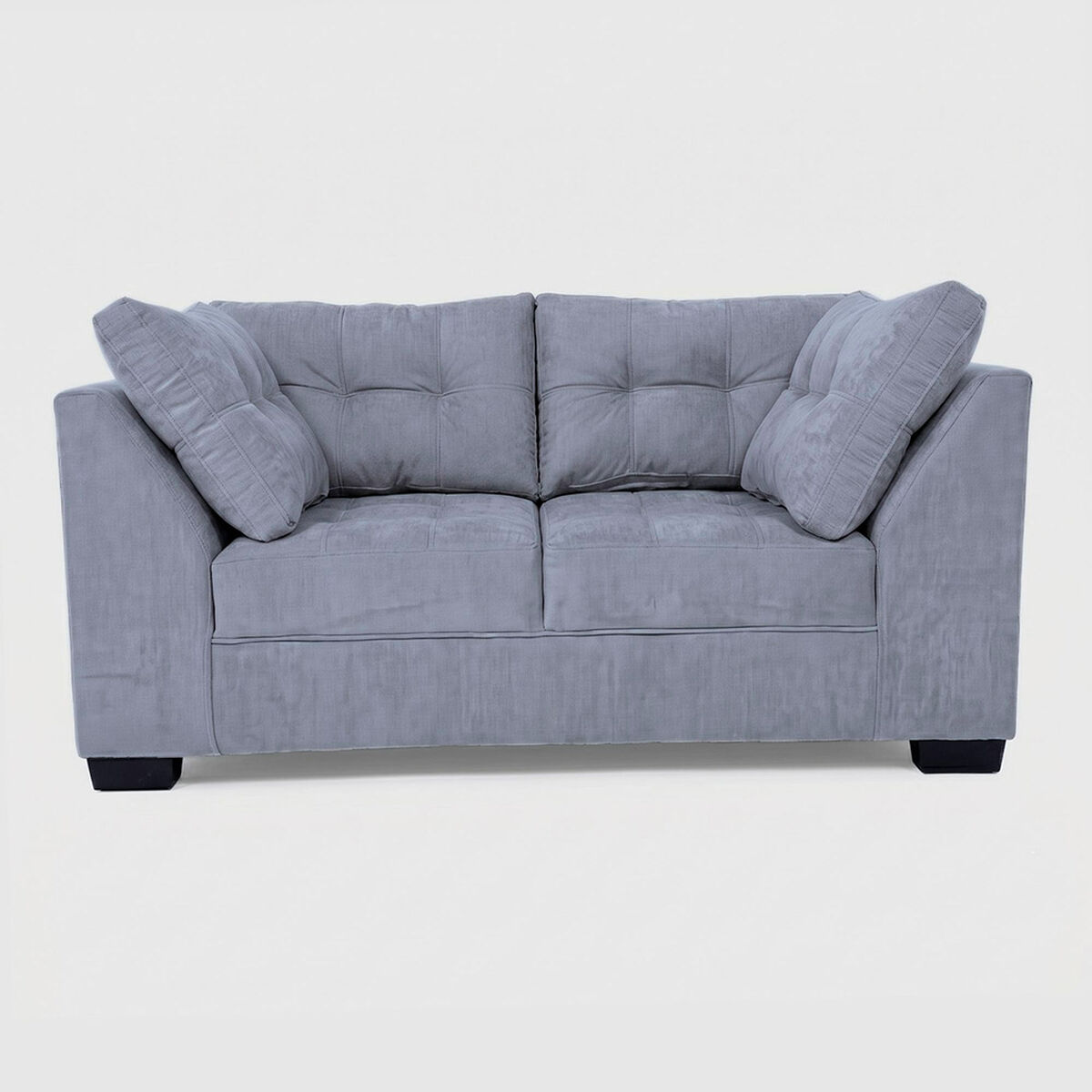 Sof&aacute; Muebles MPR Edimburgo 2 Cuerpos Gris Medio