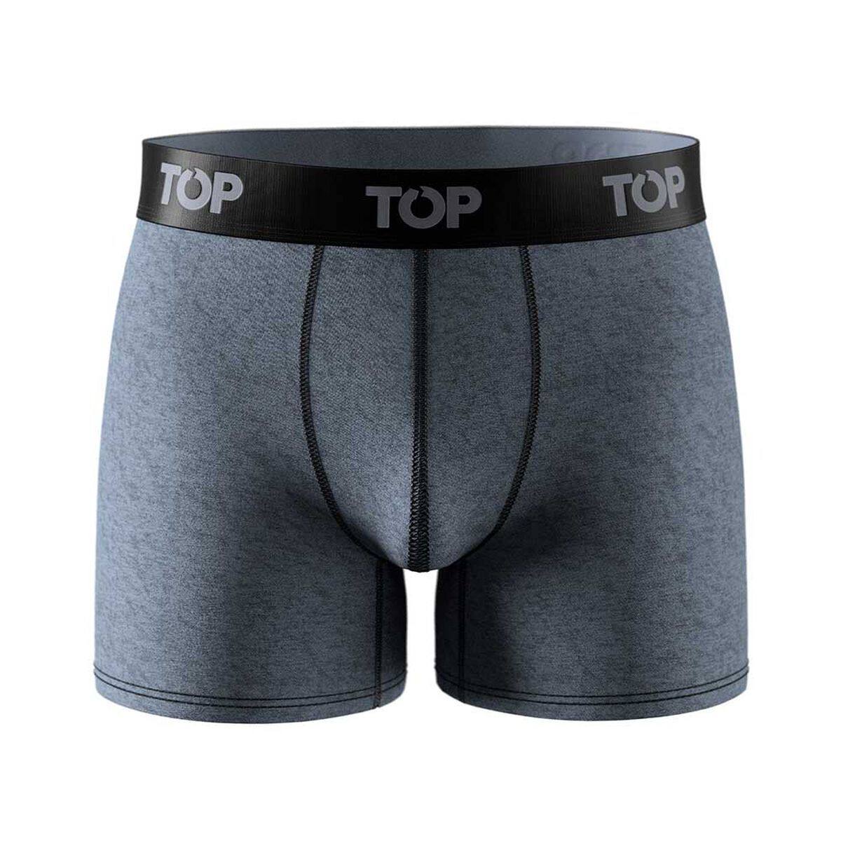 Pack 4 Bóxer Medio Algodón Hombre Top