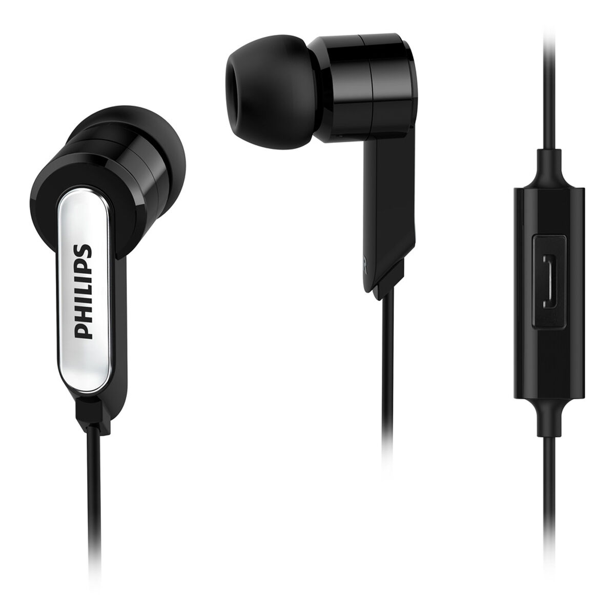 Audífonos In Ear Philips SHE1405BK Negros