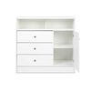 Cómoda CIC Kids 3 Cajones 1 Puerta Blanco
