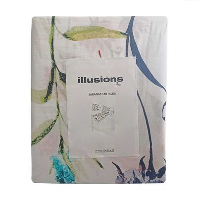 Imagen 2 del producto Juego de Sábanas Illusions 180 Hilos King Buket