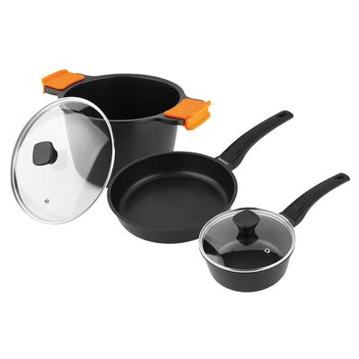 Imagen 2 del producto Batería de Cocina Marmicoc 5 Piezas Therma Orange