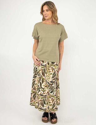 Imagen 2 del producto Polera Manga Corta Mujer Portman Club Oliva