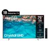 LED 75" Samsung UN75BU82000GX Smart TV Crystal 4K UHD 2022