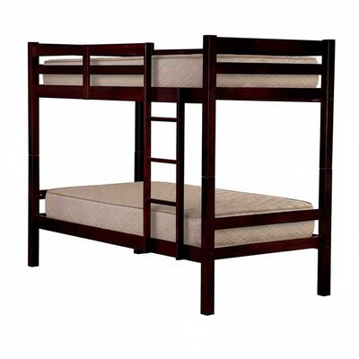 Imagen 1 del producto Combo Camarote Casanova 1 Plaza Af876 Capuccino + Pack 2 Colchones Celta 1 Plaza Evolution