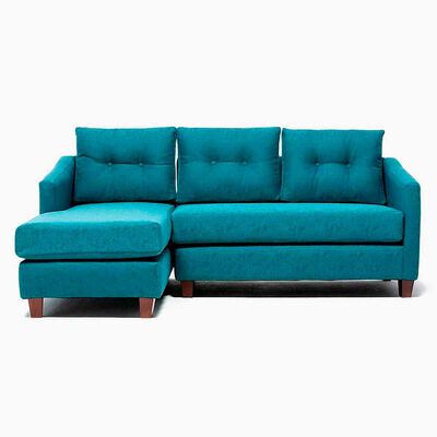 Imagen 1 del producto Sofá Seccional Barra Design Elena Izquierdo 3 Cuerpos Petróleo