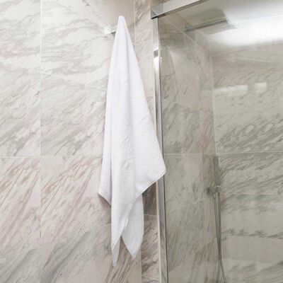 Toalla de Baño Mashini Liso 90 x 165 cm Blanco