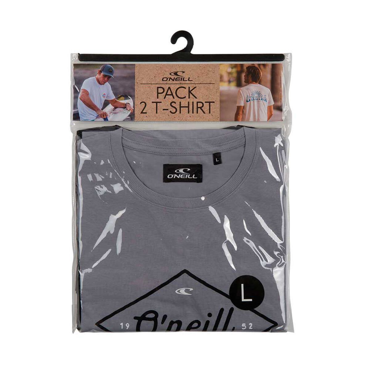 Pack 2 Poleras Con Estampado Manga Corta Hombre O'Neill
