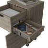 Velador TuHome Secret Z-81 con Cajón Oculto 1 Puerta Bardolino