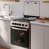Cocina a Gas Mademsa FM4PSC 4 platos Inox