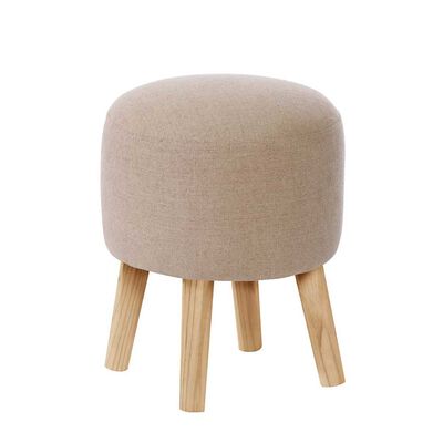 Pouf Latam Home Nantes Lino Beige