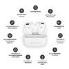Kit Smartwatch Lhotse Vibe 05 Cream + Audífonos Blanco