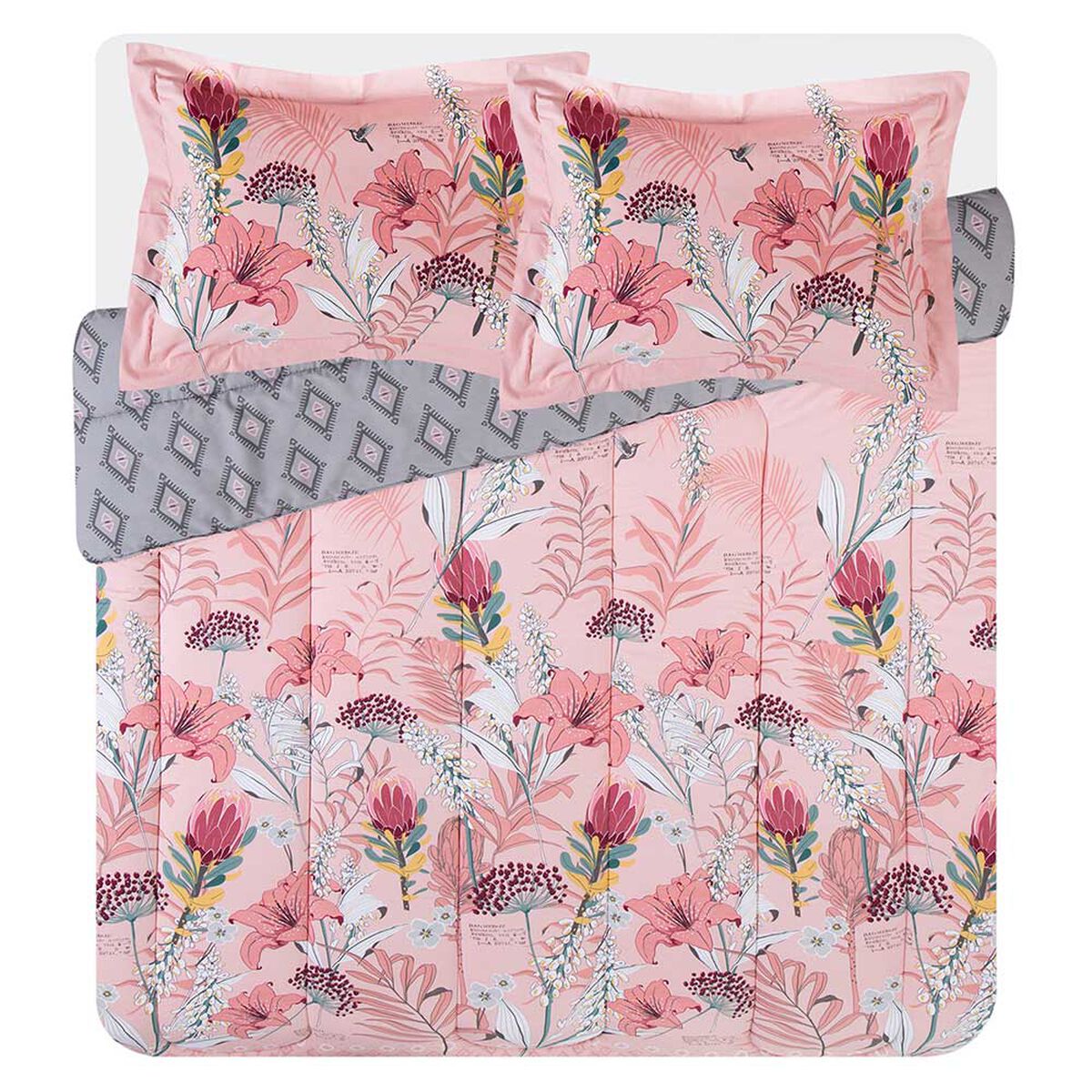 Plumón Estampado Elements & Co King Primrose