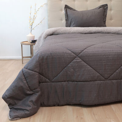 Imagen 1 del producto Plumón Doral 1,5 Plazas Senses Gris