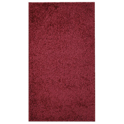 Pasillo Doral Shaggy 200 x 60 cm Rojo