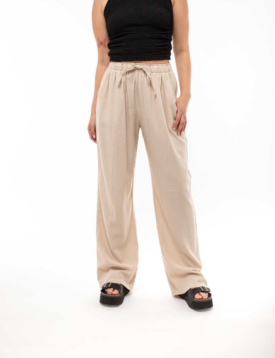 Pantalón Lino Mujer Icono