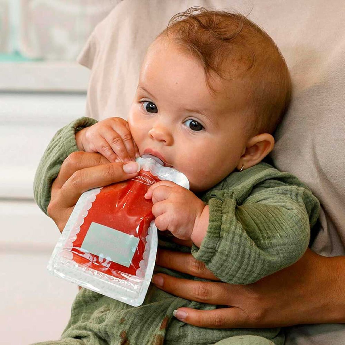 Bolsa Compota 25u Squeeze Infantino