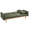 Sofá Cama Casanova Kara 3 Cuerpos Verde